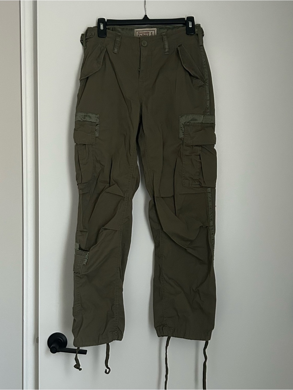 Abercrombie & Fitch Olive Green Cargo Pants